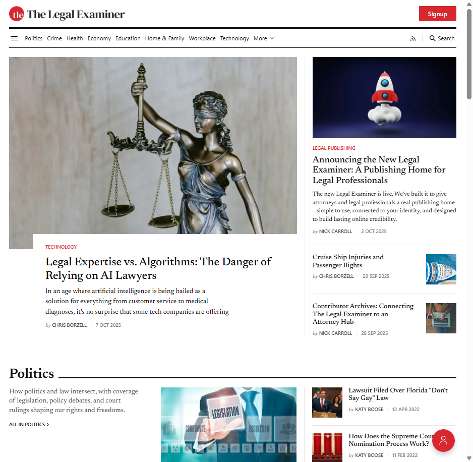 The Legal Examiner (TLE)